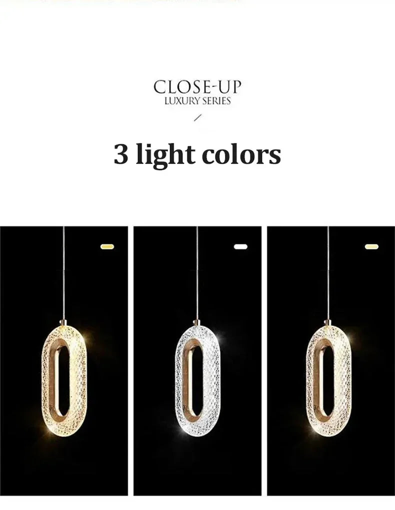 Modern Bedside Pendant Light – Long Line LED Wall Lamp for Bedroom & Living Room