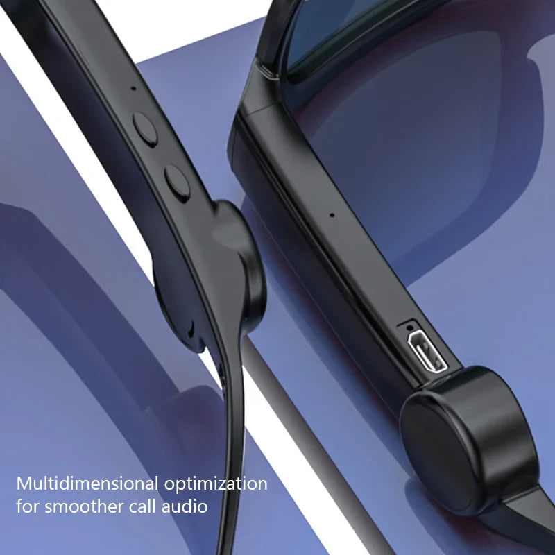 Bluetooth Smart Glasses Wireless Sunglasses HiFi Audio Call Music Sports