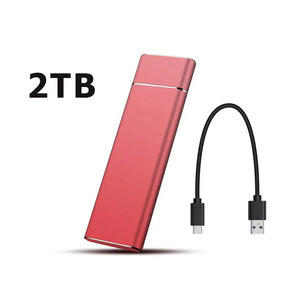 External Portable SSD 2TB 20TB 30TB USB 3.1 Type-C High Speed Drive