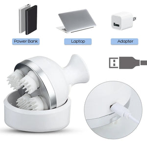 Deep Tissue Waterproof Scalp & Body Massager