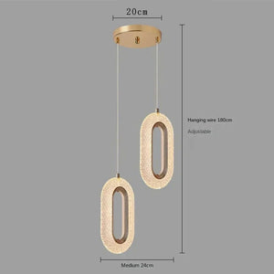 Modern Bedside Pendant Light – Long Line LED Wall Lamp for Bedroom & Living Room