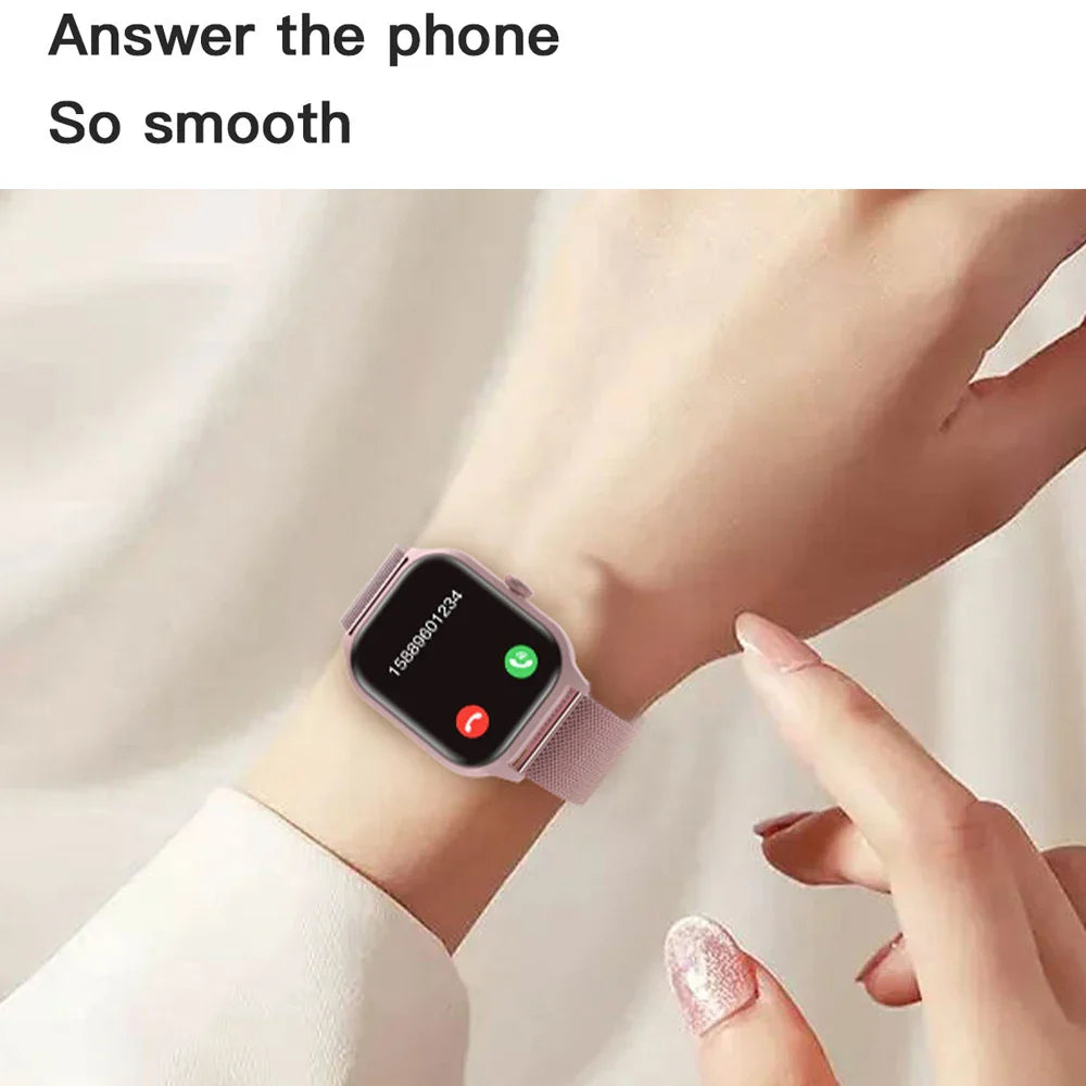 Smart Watch Bluetooth Call Touch Screen Fitness Tracker Sports Watch