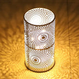 2Pcs Battery LED Table Lamps – Modern Cylinder Cordless Lights for Home & Wedding