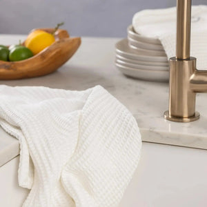 Textured Waffle Dish Towel Set