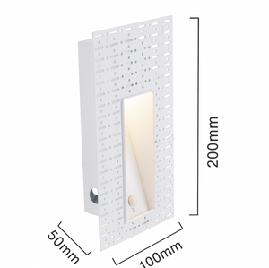 Nordic Frameless Stair LED Wall Light Stainless Steel Sensor Indoor