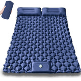 2025 Upgrade Double Air Mattress Camping Inflatable Bed Built-in Pump Waterproof