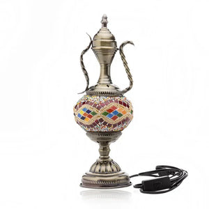 Turkish Retro Coffee Pot LED Desk Lamp Decorative Night Light Home Decor