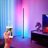 Smart RGB LED Floor Lamp App Control Music Sync Corner Light with Timer