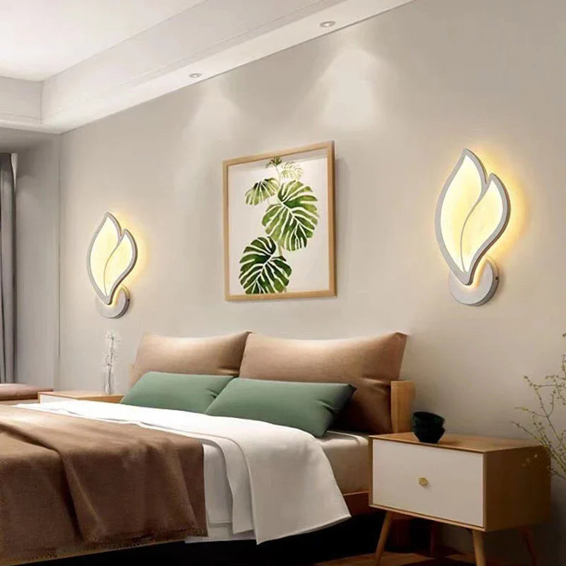 Modern LED Wall Lamp – Luxury Indoor Light for Living Room & Bedside Wall Decor