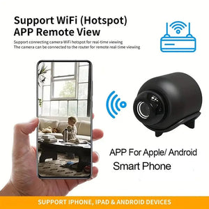 X5Mini 1080P Wireless Security Camera – Night Vision, Motion Detection, Portable