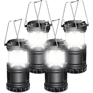LED Camping Lantern Battery Powered Waterproof Emergency Light for Power Outages