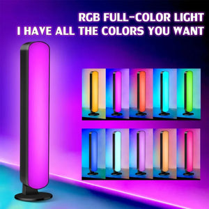 USB RGB LED TV Backlight Strip Color Changing Music Sync Ambient Light Lamp