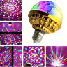 E27 RGB Rotating Stage Light LED Disco Party Projector Lamp for DJ Bar Home