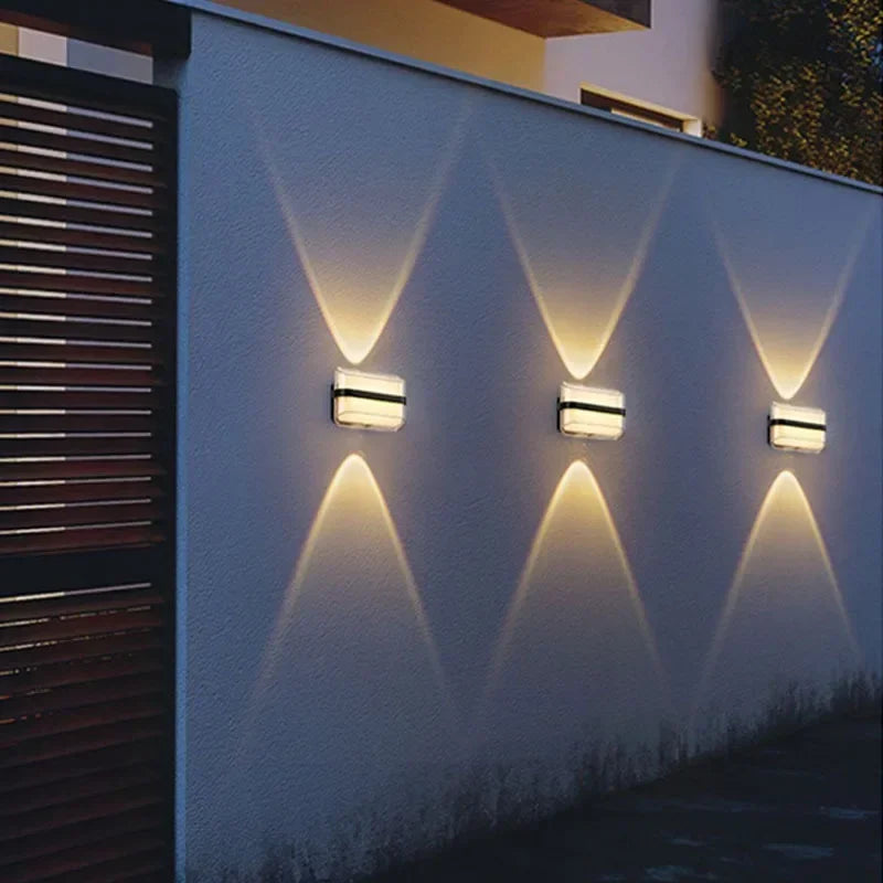 IP65 Waterproof Outdoor Wall Light Modern Round Lamp for Balcony Corridor