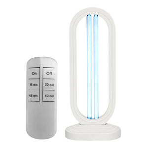 Portable UV Light Sanitizer Lamp UVC Sterilizer with Remote Control & Timer Home Use