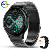 2025 AMOLED Smartwatch for Women Health Monitor AI Voice Bluetooth Call Watch