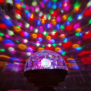 E27 RGB Rotating Stage Light LED Disco Party Projector Lamp for DJ Bar Home