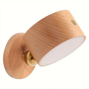 Touch Control Wall Lamp USB Rechargeable Dimmable LED Reading Light Bedroom