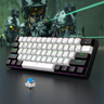 60% Wired Gaming Keyboard – 61-Key Compact RGB Backlight Waterproof for PC & Mac