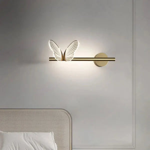 Butterfly LED Wall Lamp Night Light for Bedroom Living Room Home Decor