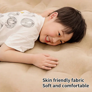 Air Mattress with Built-In Pump Self-Inflating Double Sleeping Pad for Camping Indoors