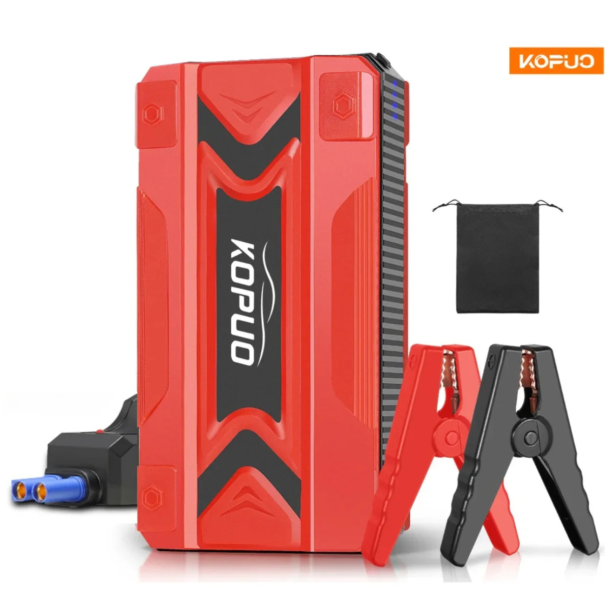 2000A Car Jump Starter 12V Portable Battery Booster Fast Charge LED Light