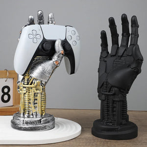 Cyberpunk Controller Stand Resin Holder for PS5 PS4 Xbox Switch Gamepad Display