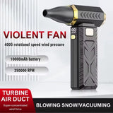 400000RPM Turbo Air Duster M18 Brushless Jet Fan Blower Electric Dust Cleaner