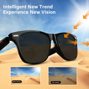 Bluetooth Smart Glasses Wireless Sunglasses Music Call TWS Audio Eyewear