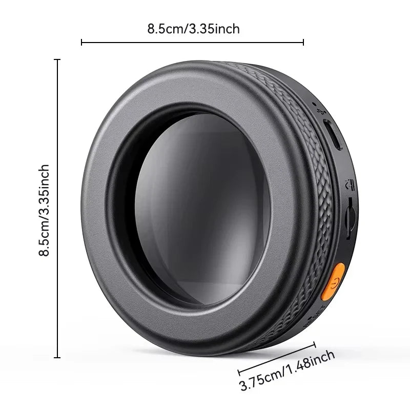 500X Digital Microscope 2 Inch IPS Screen Handheld Magnifier with LED