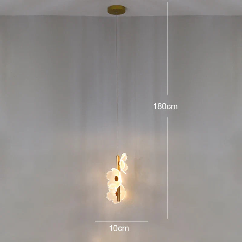 Nordic LED Pendant Light Ceiling Hanging Lamp Bedroom Bedside Kids Room Decor