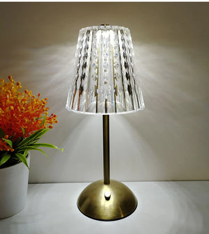 Rechargeable LED Table Lamp – Touch Dimmable Wireless Light for Bedroom & Desk