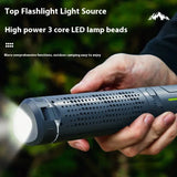 1000LM Rechargeable Camping Lantern Retractable Work Light Hiking Emergency