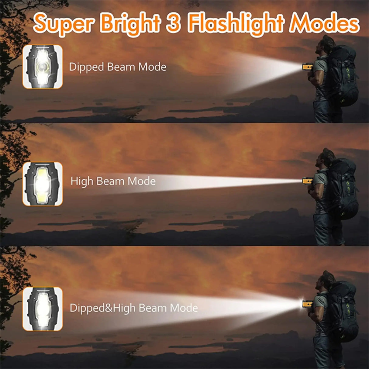 Emergency NOAA Weather Radio Solar Hand Crank 4000mAh Power Bank SOS LED