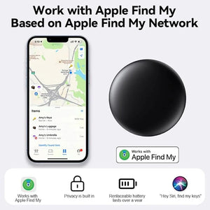 4 Pack Bluetooth GPS Tracker Smart Tag for Luggage Backpack Find My App