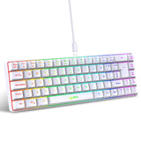 68-Key Gaming Keyboard USB Wired with RGB Backlight