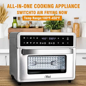 26.4QT Toaster Oven Air Fryer 10-in-1 Digital Convection Countertop Oven