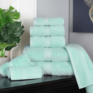 Madison Egyptian Cotton Plush Heavyweight 8 Piece Towel Set