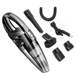 Wireless Handheld Vacuum Cleaner – Powerful Cyclone Suction for Car & Home Pet Hair