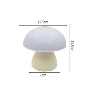 Mushroom LED Table Lamp Touch Rechargeable Desk Night Light Nordic Bedroom Decor