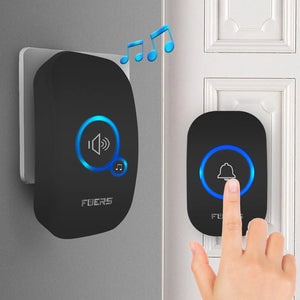 Wireless Waterproof Doorbell Welcome Chime 32 Songs Battery Operated
