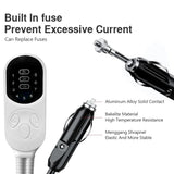 12V Heated Electric Blanket Plush Travel Heating Mat for Car RV SUV Winter