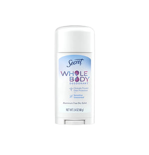 Secret Whole Body Deodorant Unscented 2.4oz