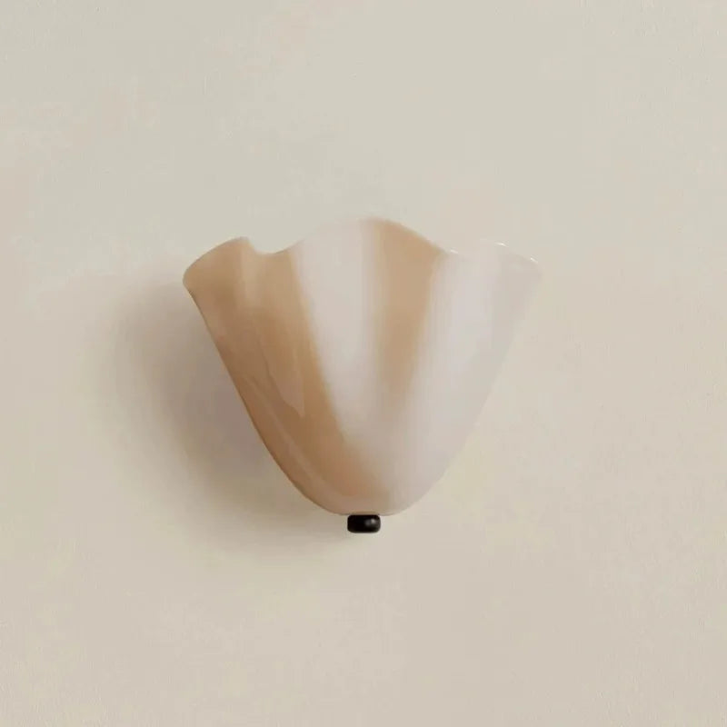 Nordic Glass Wall Lamp Minimalist Sconce for Hallway Stair Bedside Decor