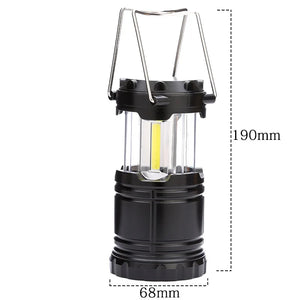 LED Camping Lantern Battery Powered Waterproof Emergency Light for Power Outages