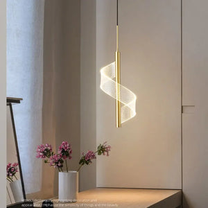 Modern LED Pendant Light Hanging Lamp for Living Room Bedroom Cafe Bar Aisle