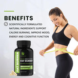 Green Tea Weight Loss | 60 Capsules Fat Burner & Metabolism Booster