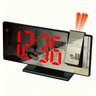 Projection Alarm Clock Large Digital Screen Multifunction Luminous Ceiling Clock