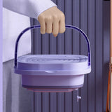 8L Portable Foldable Mini Washing Machine with Spin Dryer