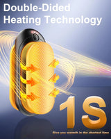 2-Pack 14000mAh Rechargeable Hand Warmers – Portable Pocket Heater for Winter